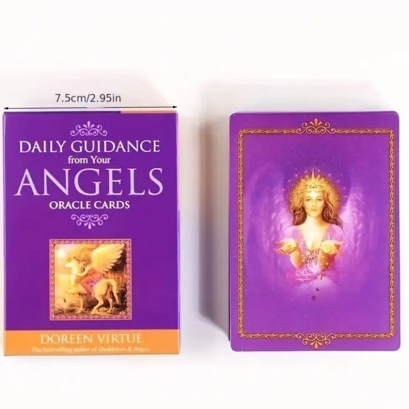 Daily Guidance from Your Angels Oracle Cards Guardian Angel Tarot Cards SEALED - Picture 7 of 9